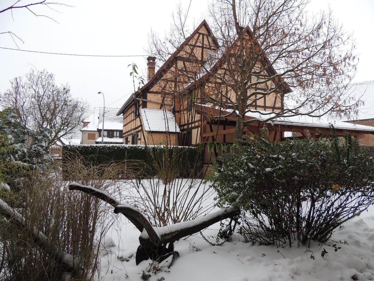 Chambres D'Hotes S'Burehiesel Schillersdorf Dış mekan fotoğraf